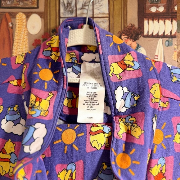 Disney Purple Pajama Set with Winnie the Pooh - Picture 3 of 5